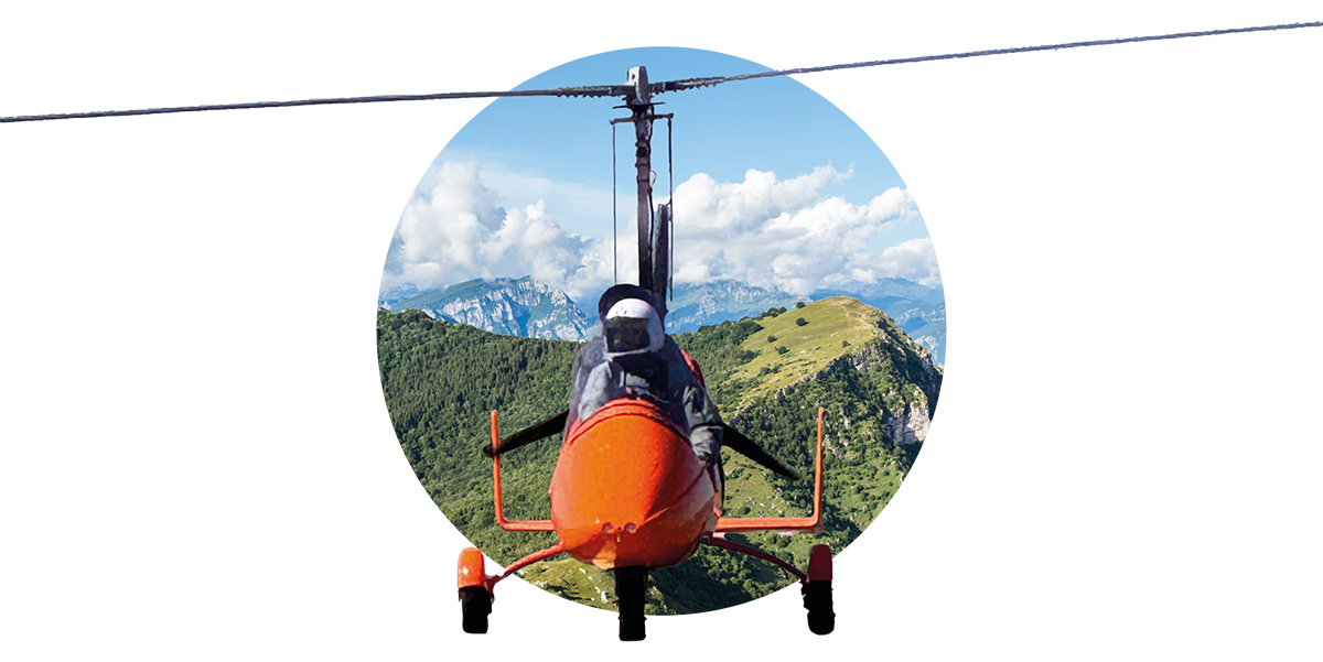3-AIR Gyrocopterfliegen in TRIEBEN