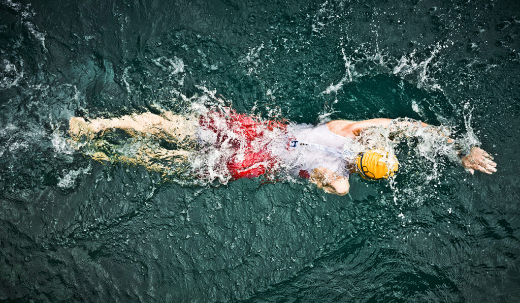 Schwimmen Oliver Dreier